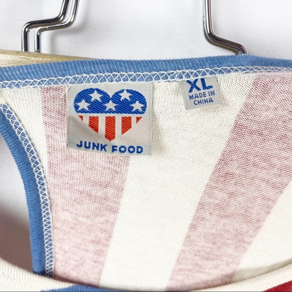 Junk Food
Woman’s American flag Romper Shorts  XL - Picture 7 of 8